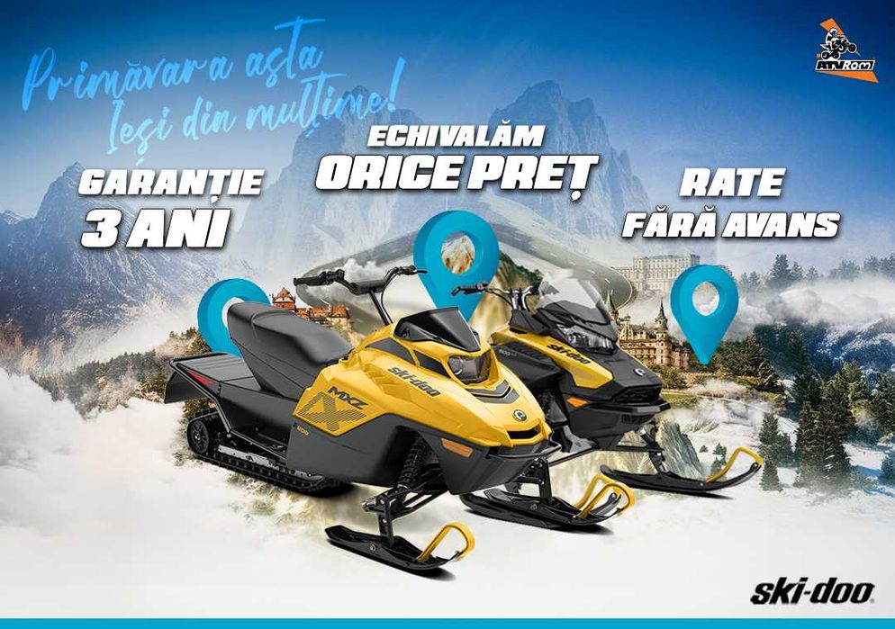 Snowmobile Ski-Doo (Finantare flexibila)