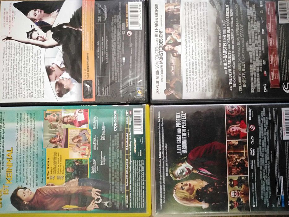 Продавам лот от 4 двд диска