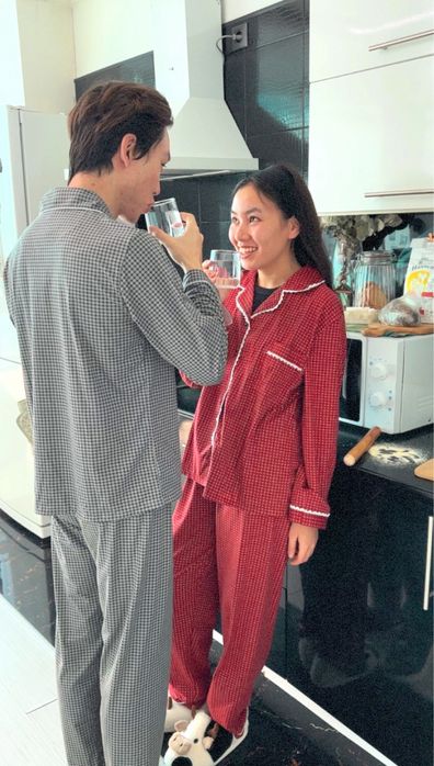 Серая мужская пижама