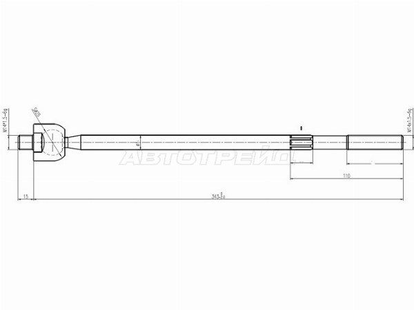 Рулевая тяга Toyota Bb