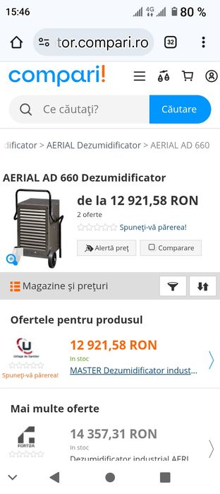 Vând dezumificator profesional