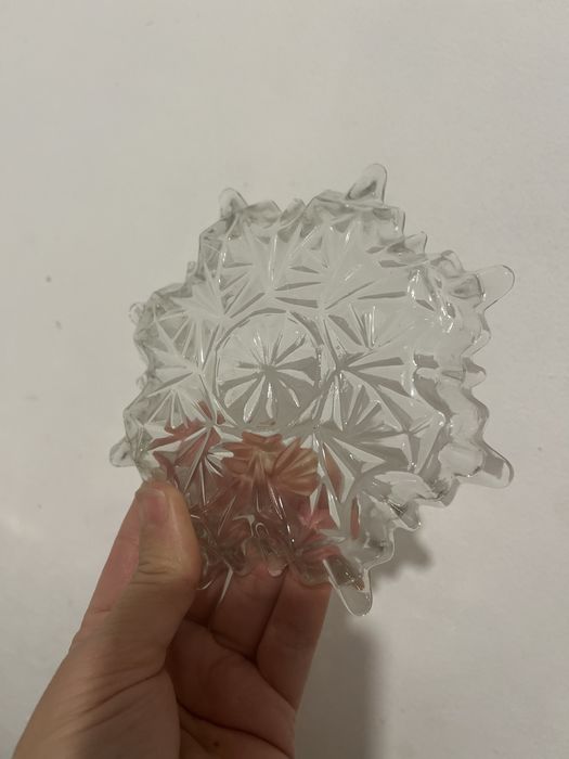 Пепельница, конфетница, хрусталь,4 штуки