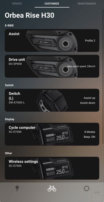 Bicicleta electrica Orbea Rise H30 superlight - cadru XL - 260km
