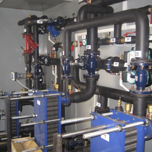 Монтаж тепловых узлов