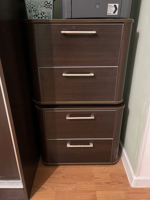 Шкаф-купе, 2 тумбы, комод