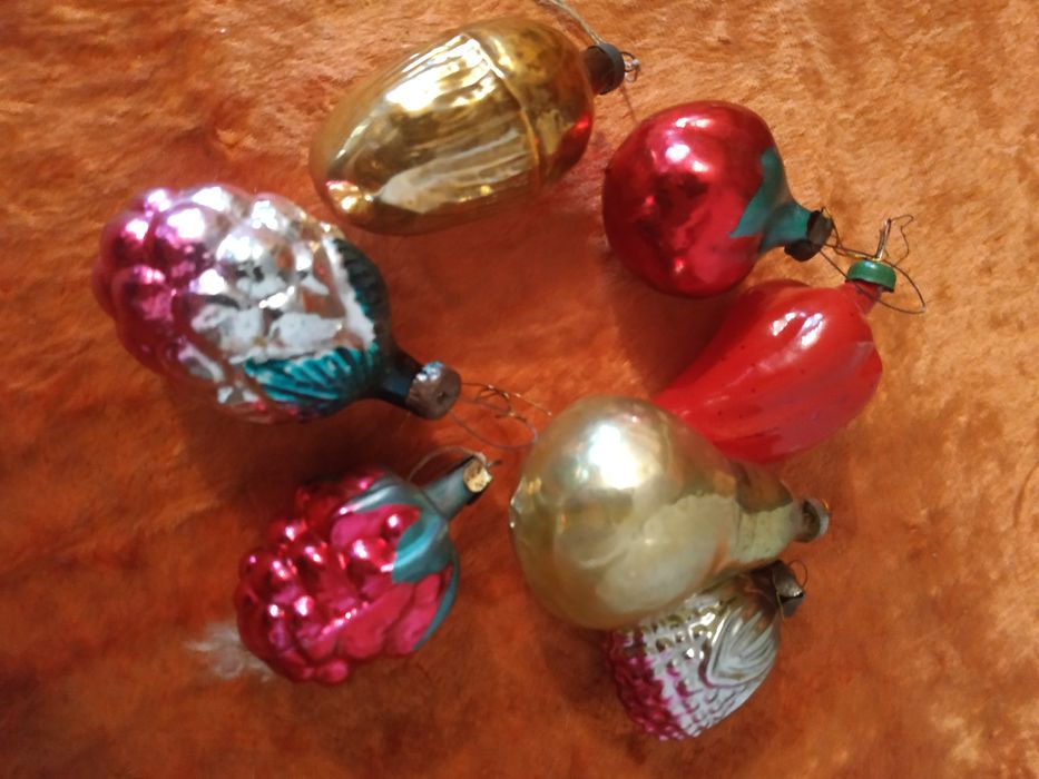 Ёлочные игрушки 50х годов