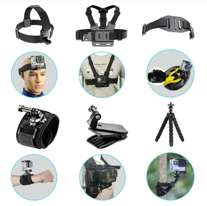 Insta 360. Go pro. Аксессуары для экшн-камеры