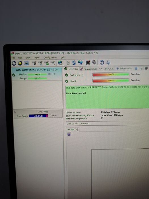 Хард диск 10TB WD Gold
