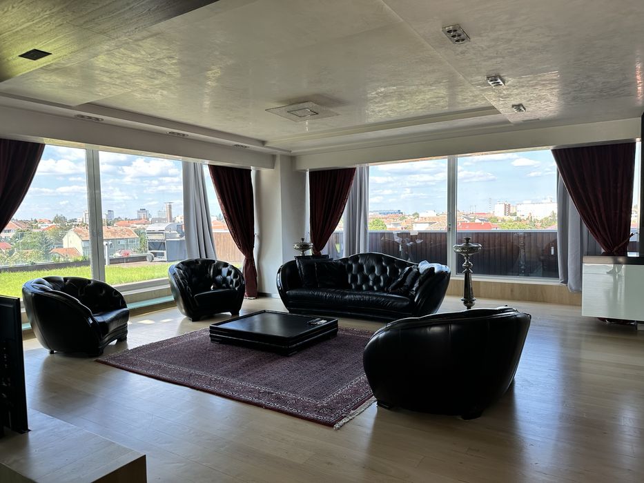 Set canapele piele naturala