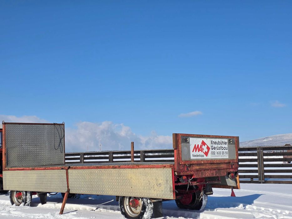 Remorcă agricole 6 tone după tractor