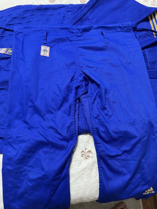 Синее Кимоно Adidas 175