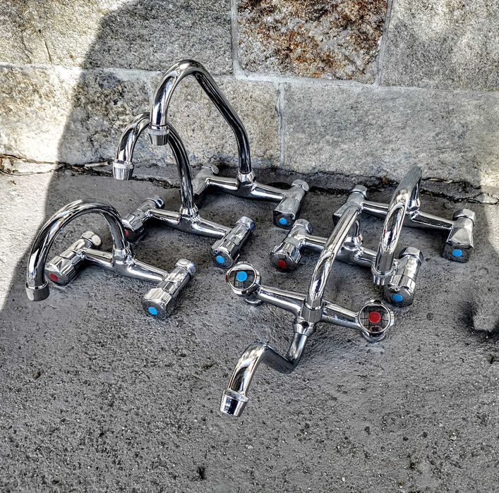 Български смесител за душ /за мивка - 16 см - оригинални - рециклирани