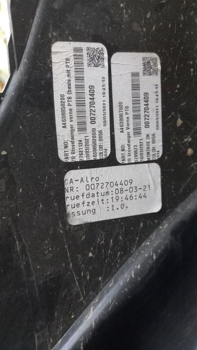 Галенваген мерседес олди бампер 2021