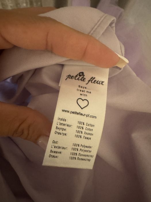 Уникална детска рокля 7-8 г