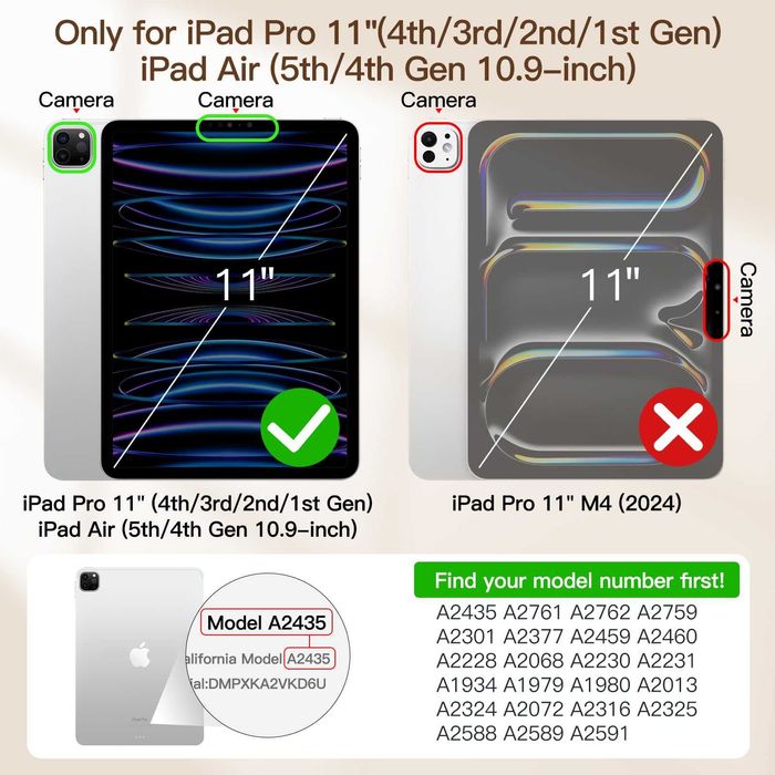 Husa iPad Pro 11-inch cu suport Apple Pen si inchidere magnetica