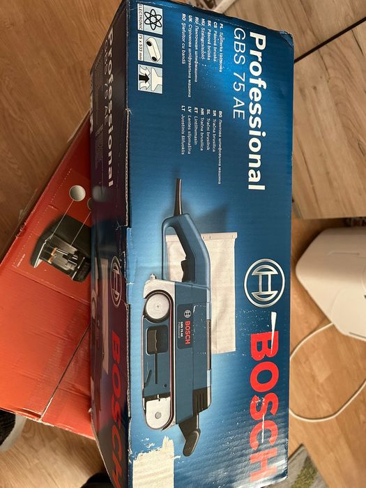 Slefuitor cu banda Bosch Professional GBS 75 AE