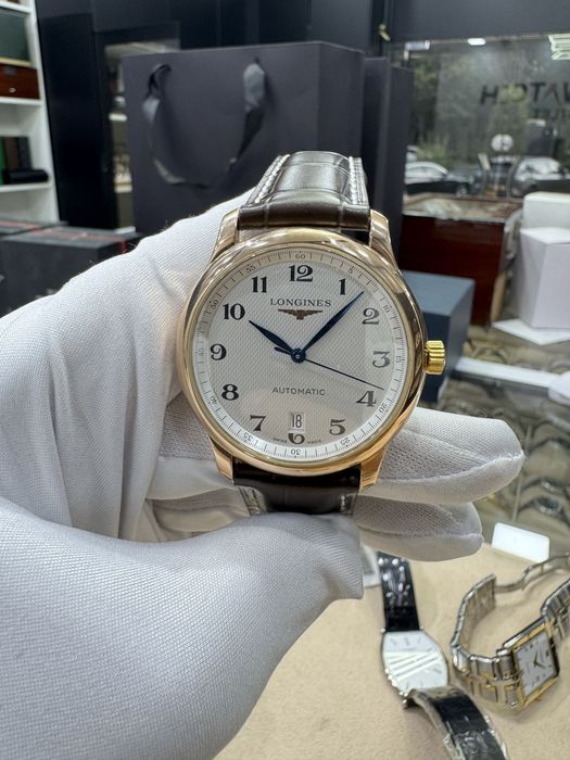 Золотые Часы Longines Master Collection 750пробы