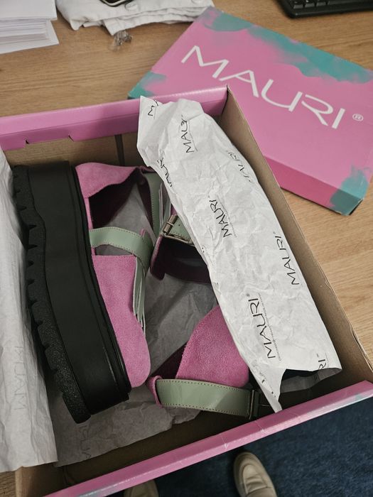 Sandale Mauri noi marimea 38