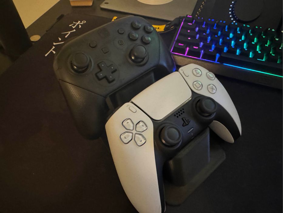 Suport birou stand dual PlayStation PS5 - 70 RON