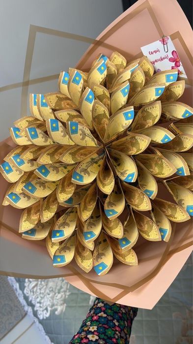 Денежный букет цветы гүл