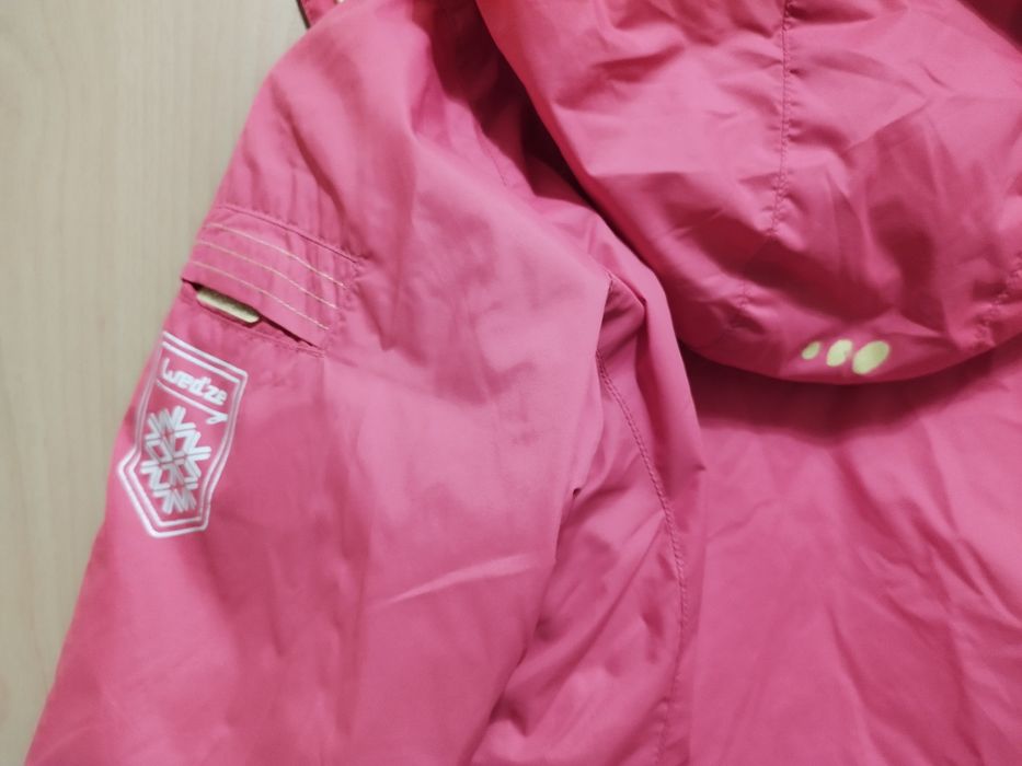 Детско ски яке с контрастен хастар и качулка 140 см Декатлон  WED'ZE