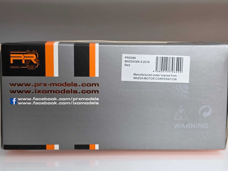 Macheta Auto 1/43 PR By IXO Mazda MX-5 2016