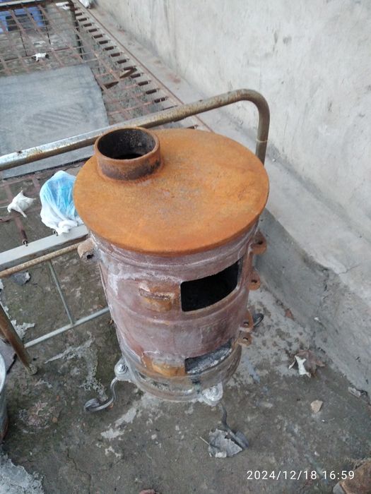 Продам печь буржуйка