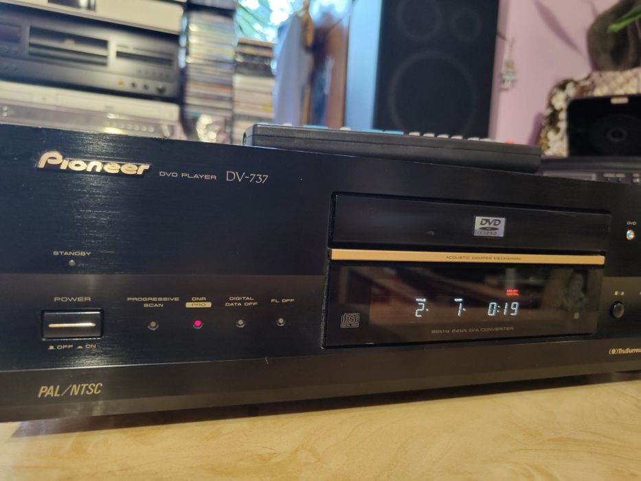 CD player, DVD player Pioneer DV 737K  Made in Japan DTS, Dolby ,TruSurround NTSC,PAL.