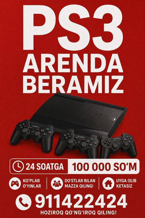Sony plesteshin 3 Arendaga