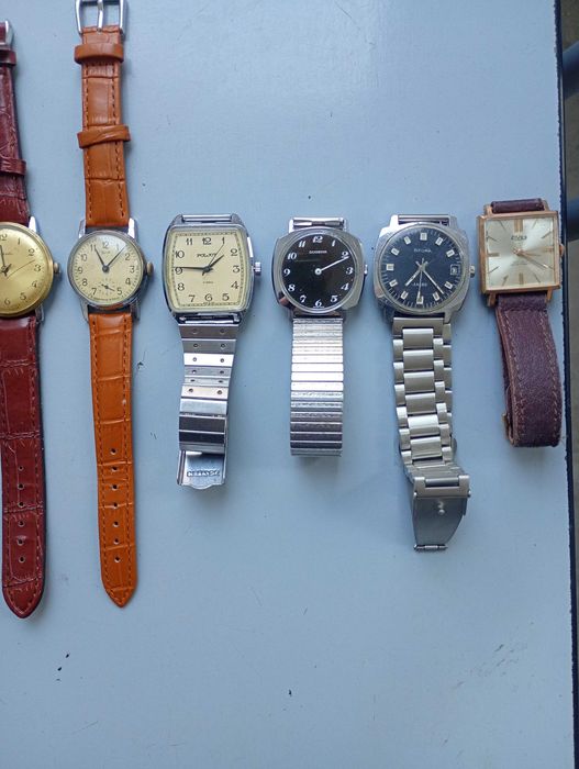 Часовници (мъжки) механични- Poljot, wastok, raketa, зим и др