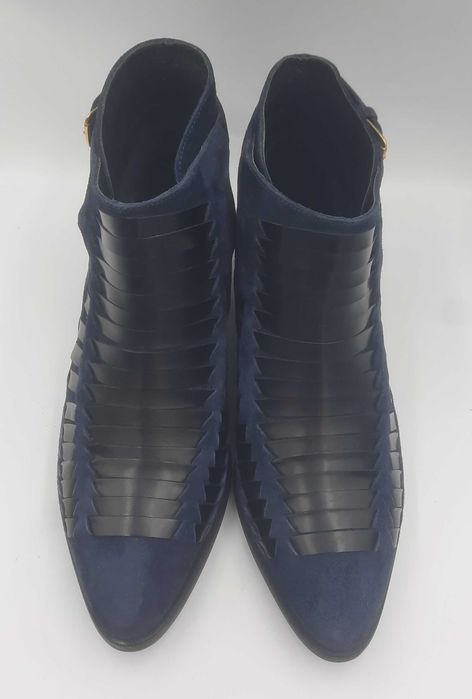 Superbe botine/ciocate lux MY SUELLY PARIS noi handmade piele integral deosebite 40