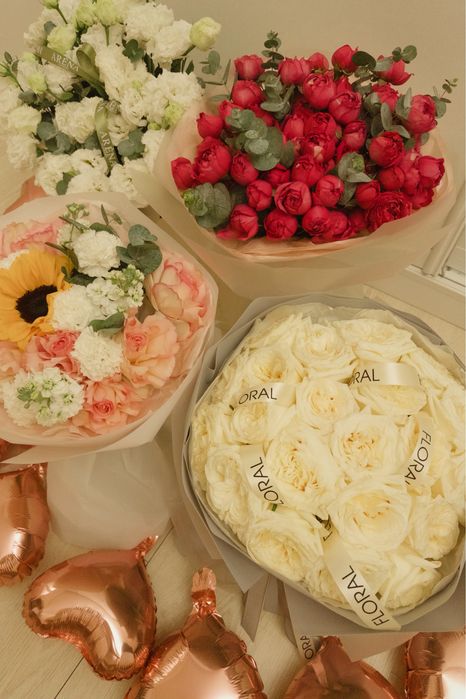 Букеты цветов свежие