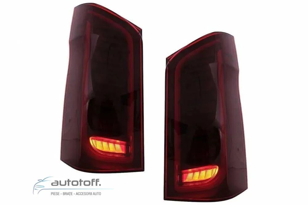Stopuri Full LED compatibil Mercedes V-Class W447 (2014-2019) Fumurii