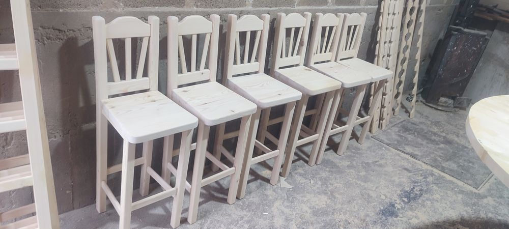 Бар столове с облегалка