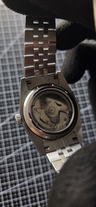 seiko mod datejust jubilee cu cadran albastru