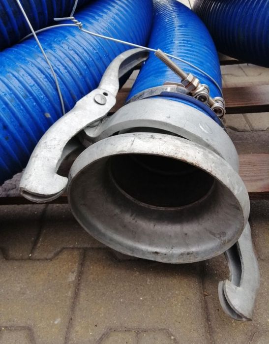 Furtun vidanja culoare albastra, diametru 150 mm