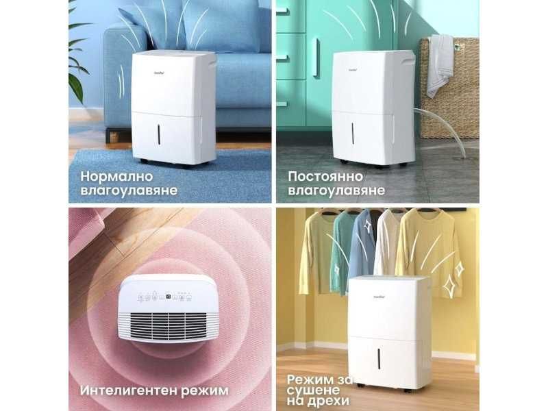 Влагоабсорбатор Comfee MDDF-16DEN7-WF - 16L/24h, 430W, Бял