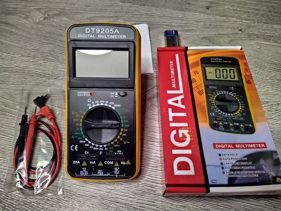 Aparat masura multimetru Digital DT9205A