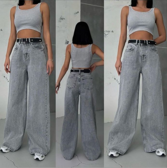 Женские джинсы baggy style.