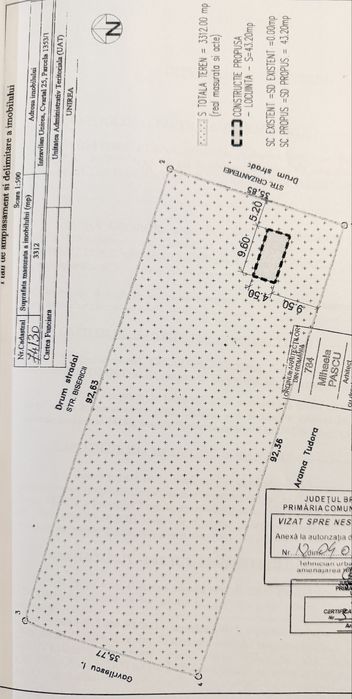 Teren intravilan +casă