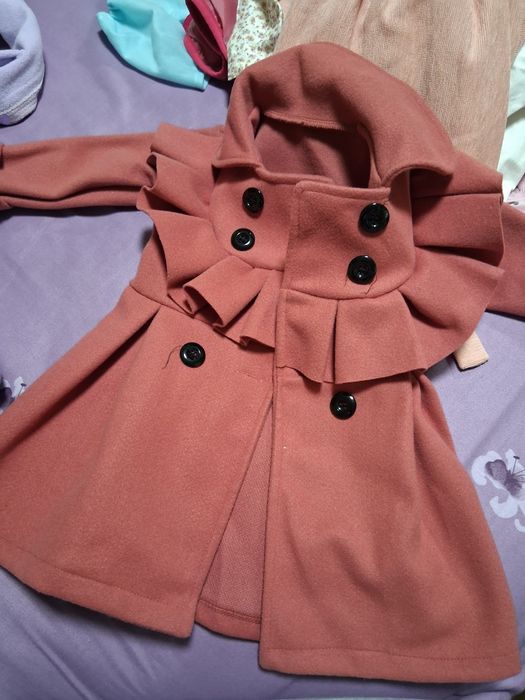 Palton bebe fetita
