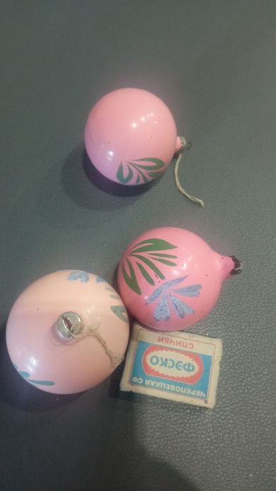 Ёлочные игрушки советские