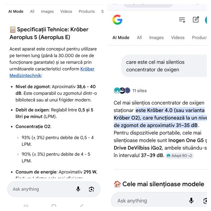 Concentrator de oxigen aproape nou