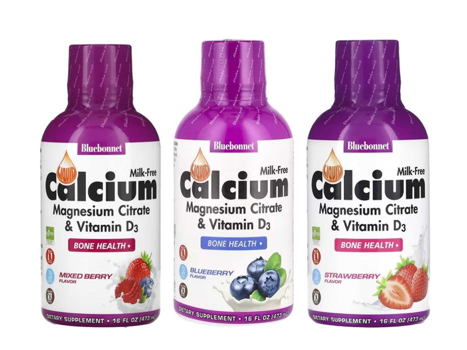 Bluebonnet Кальция магния с D3 Calcium Magnesium Citrate D3 kalsiy