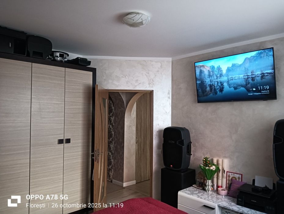 Apartament în Florești str Prof Ioan rus  la 5 minute de primăria