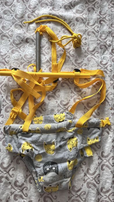 Прыгунки на круге и качеля