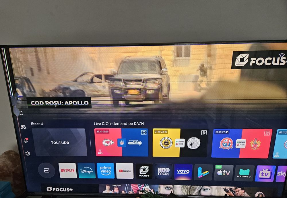 Vand ptr piese 2 smart  tv  QLED Smart Samsung, 123 cm si Tel Hisense  
ul20556 Style: NEW 49Q60RA, 4K Ultra HD, Clasa A