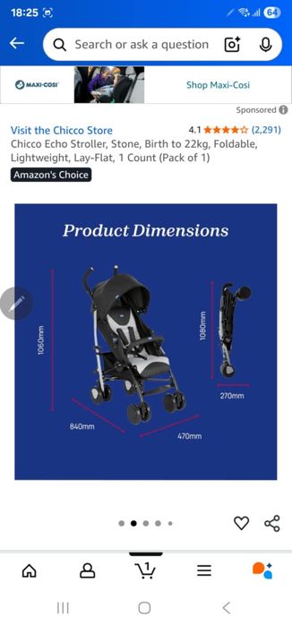 Детска количка Chicco Echo