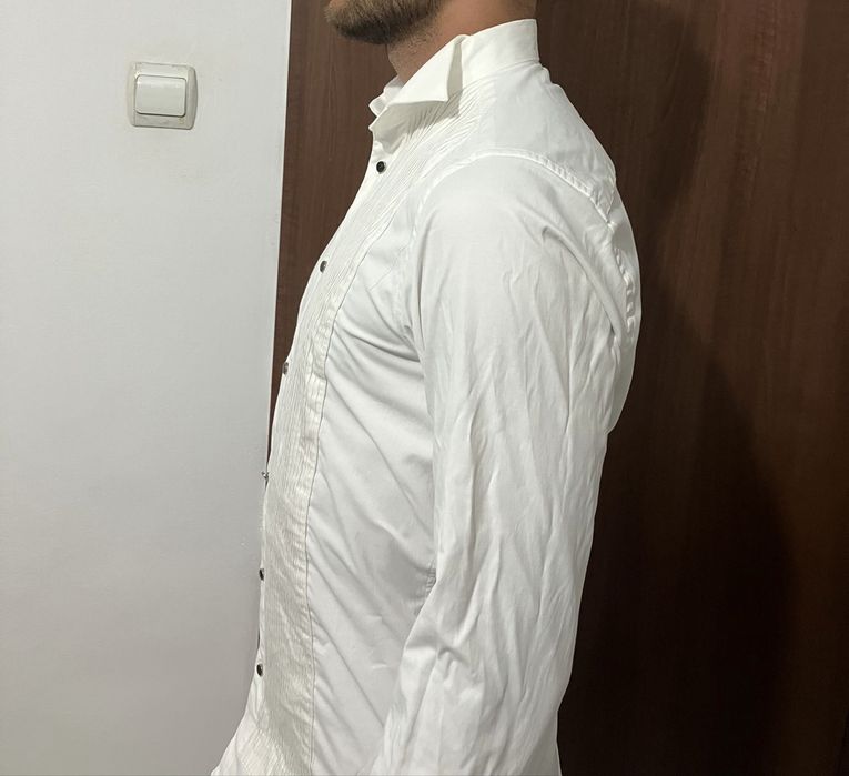 Vand camasa alba de ginere Lael Fashion