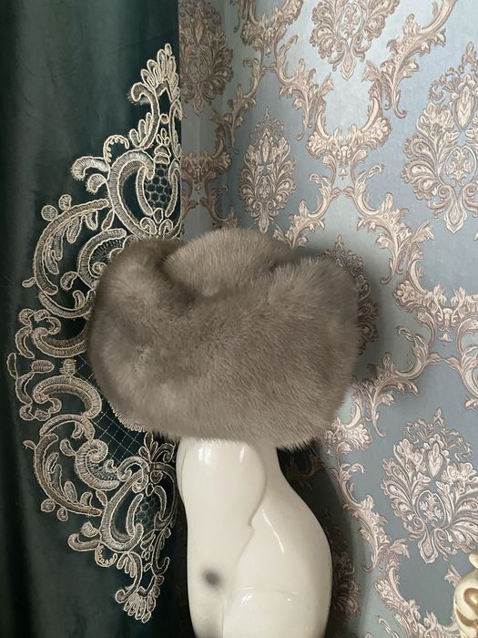 Норковая шапка в отличном состоянии